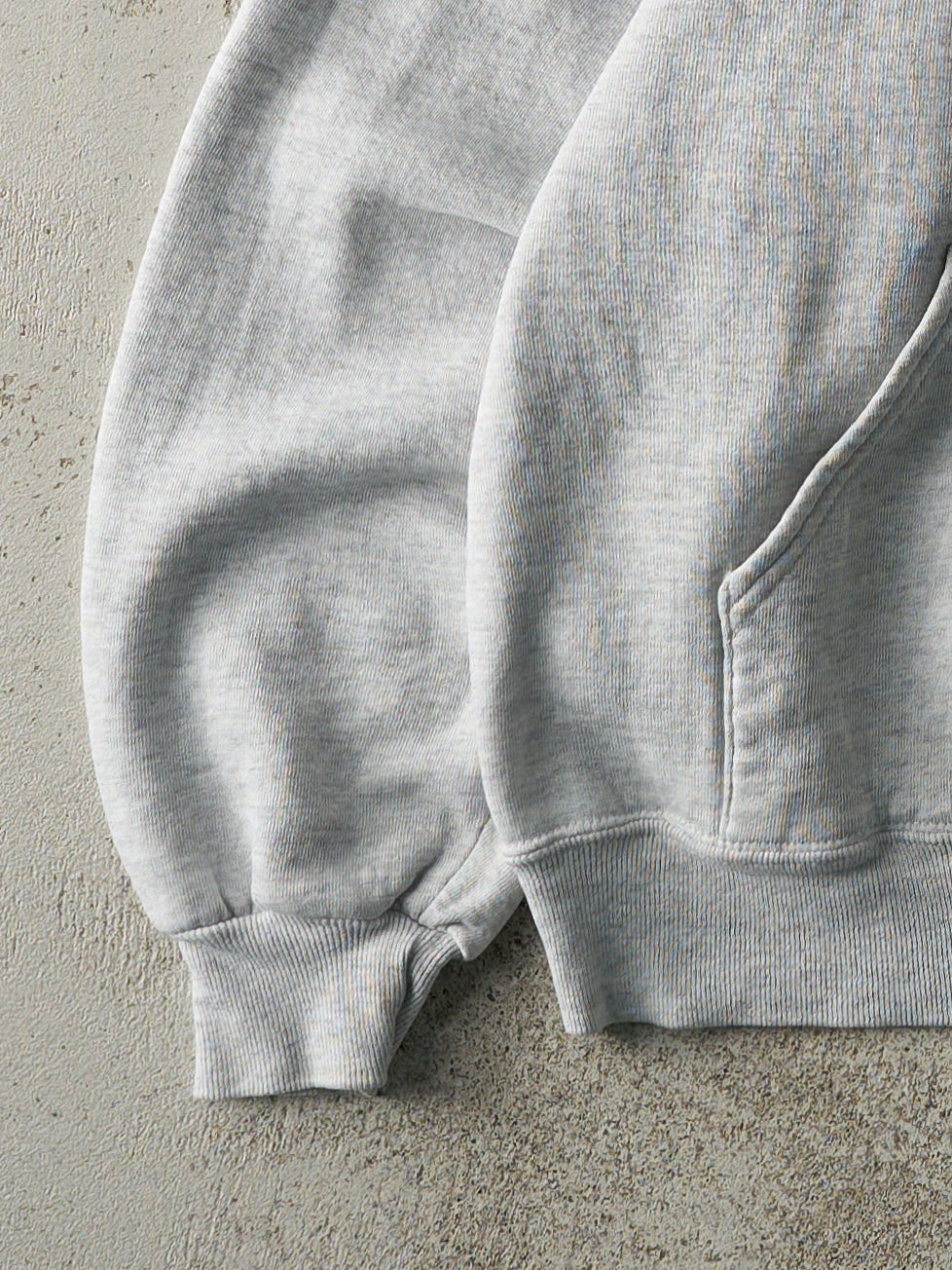 Vintage 90s Heather Grey Blank Hoodie (M/L)