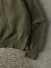 Vintage 90s Army Green USMC Boxy Crewneck (M)