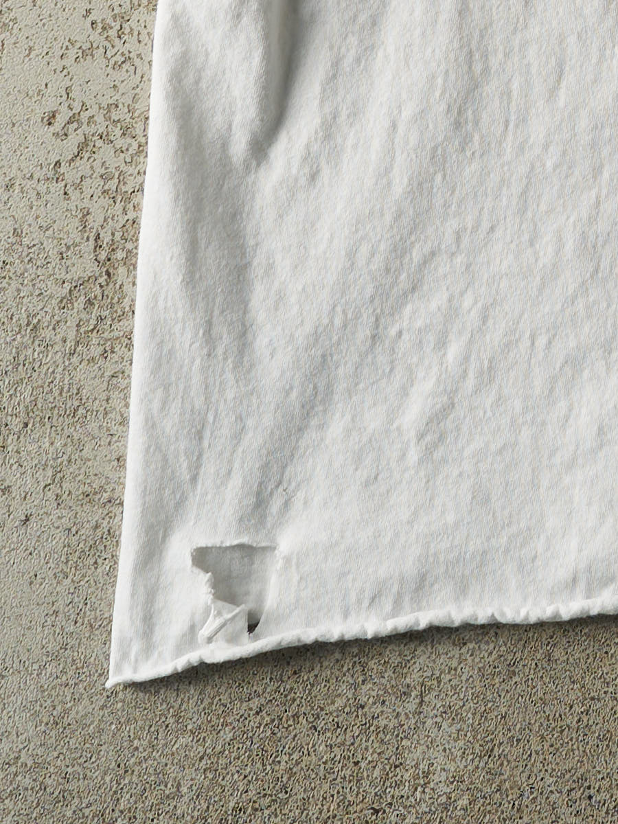 Vintage 95' White Levi's Boxy Single Stitch Tee (L/XL)