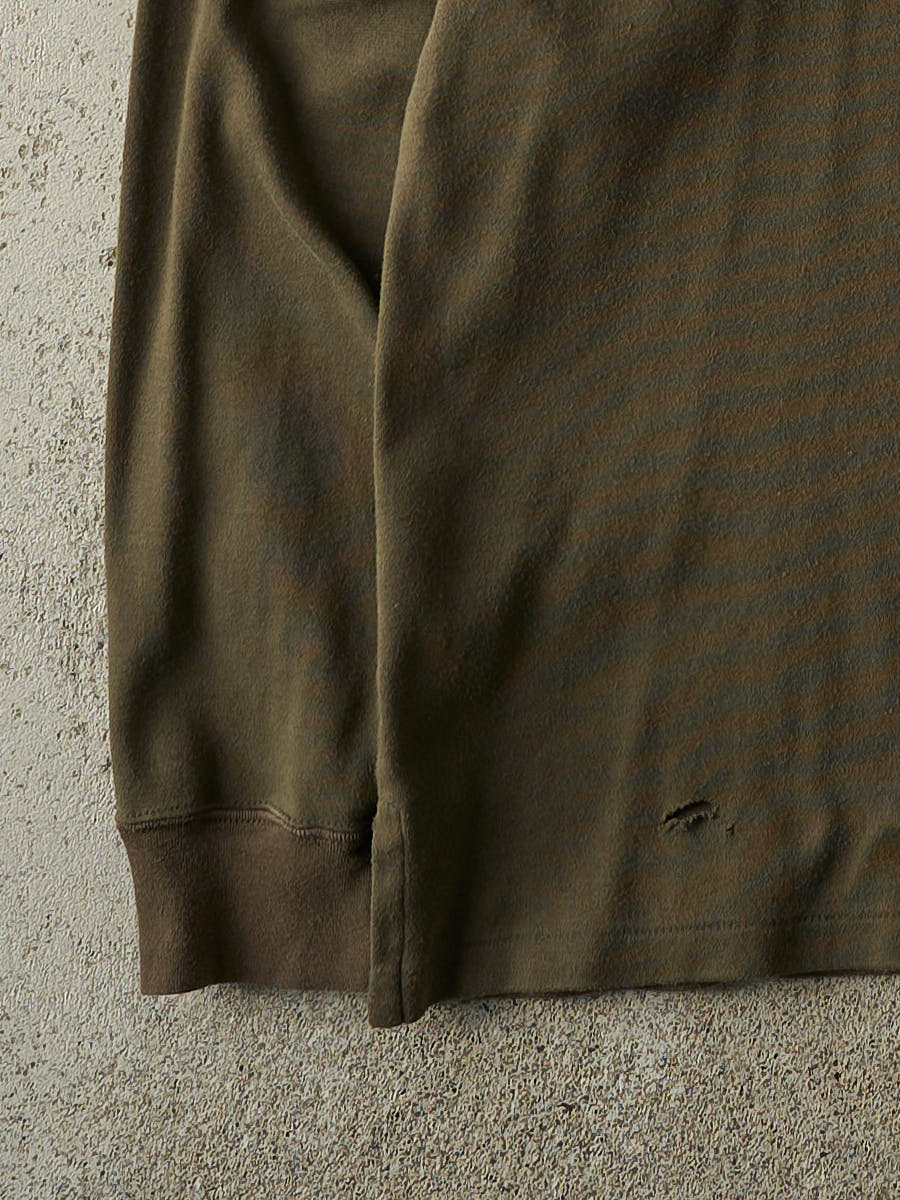 Vintage 90s Brown & Green Polo Ralph Lauren Embroidered Turtle Neck (L)