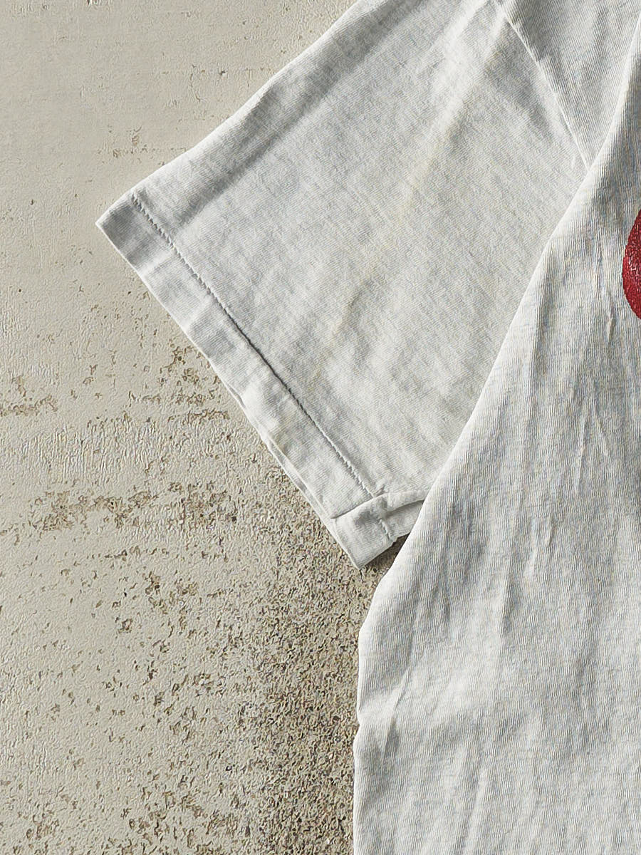 Vintage 90s Heather Grey Coca Cola Single Stitch Tee (L/XL)