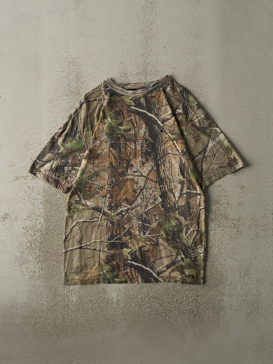 Vintage Y2K Camo Rocky x Realtree Embroidered Tee (M/L)