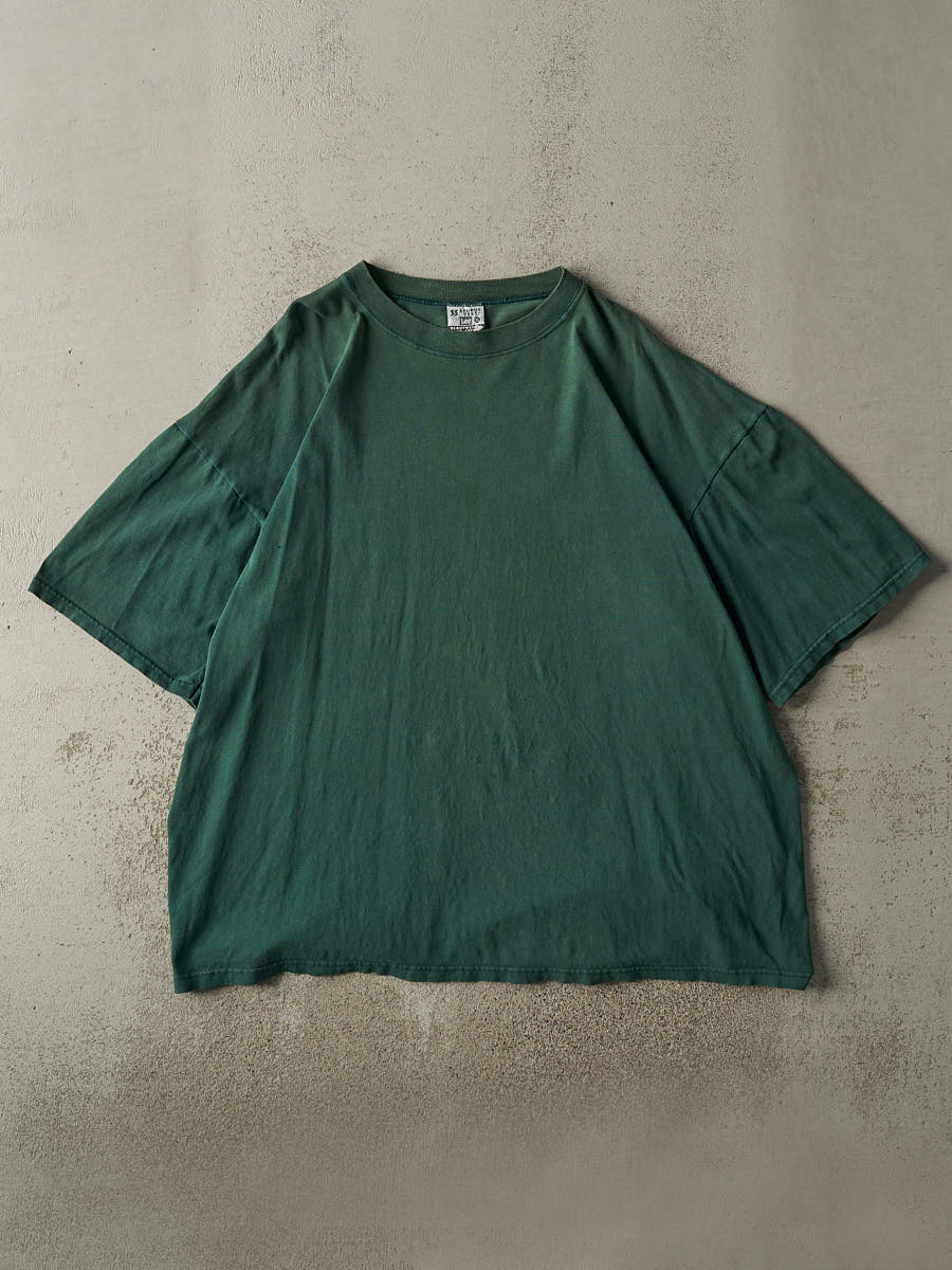 Vintage 90s Green Blank Tee (XXL/XXXL)