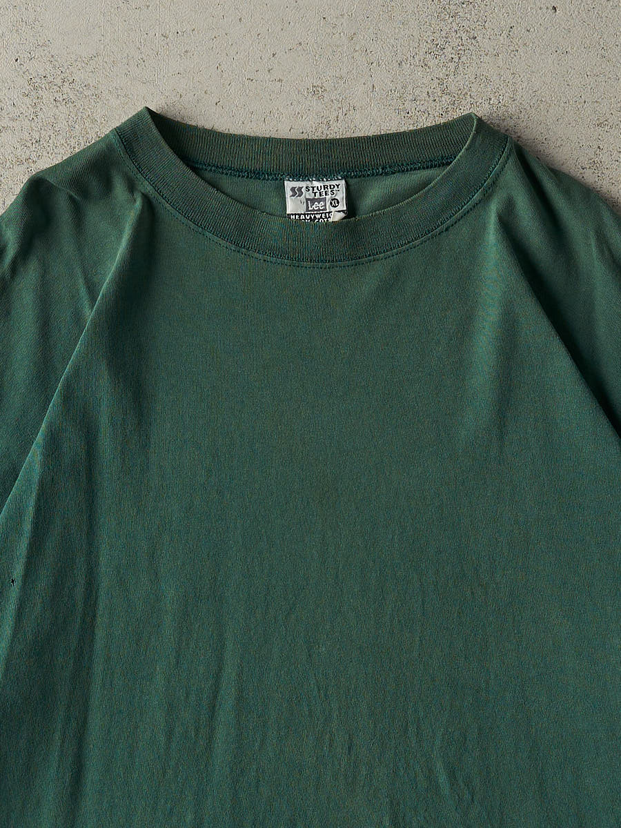 Vintage 90s Green Blank Tee (XXL/XXXL)