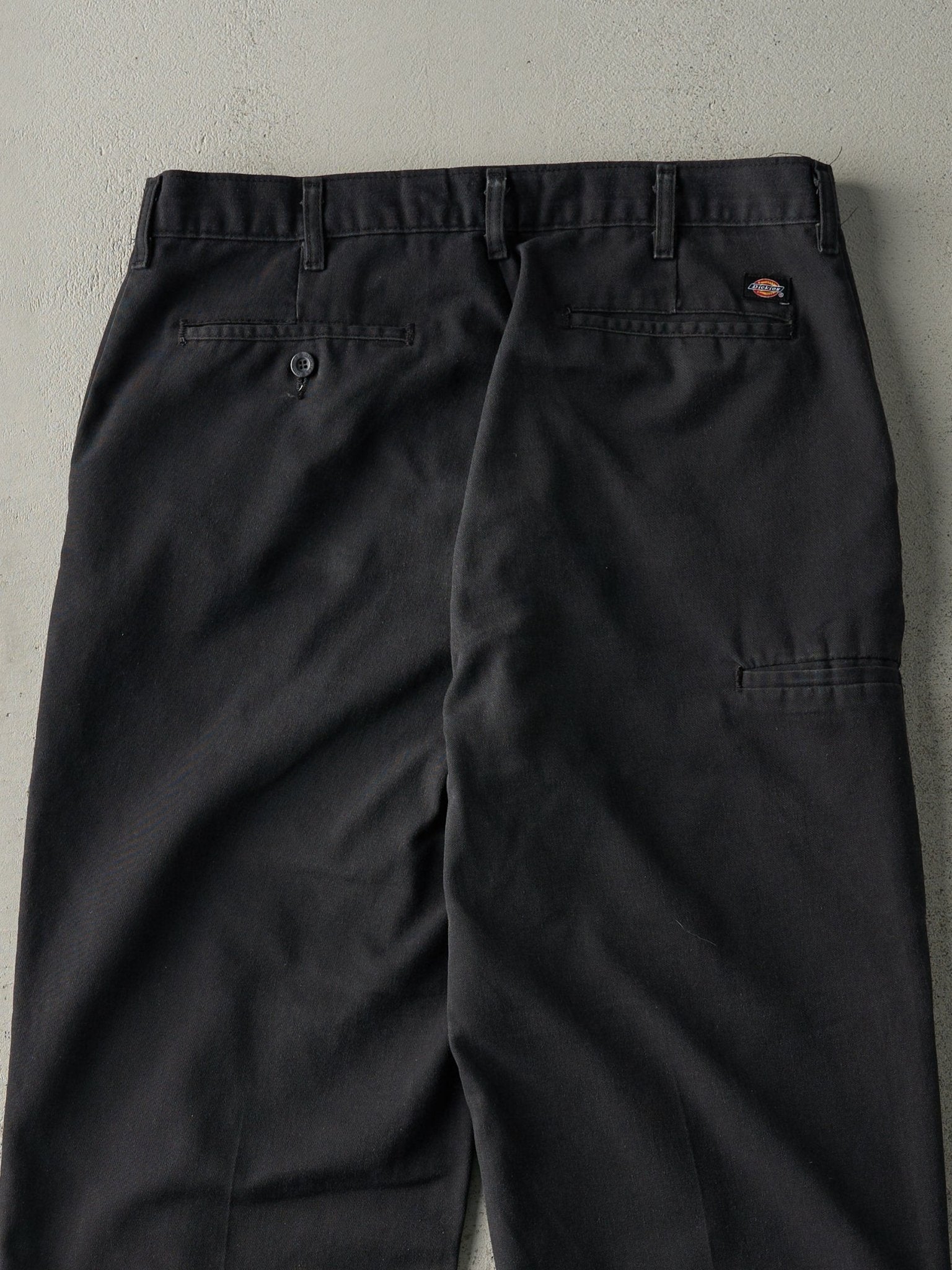 Vintage Y2K Black Dickies Double Knee Work Pants (34x31)