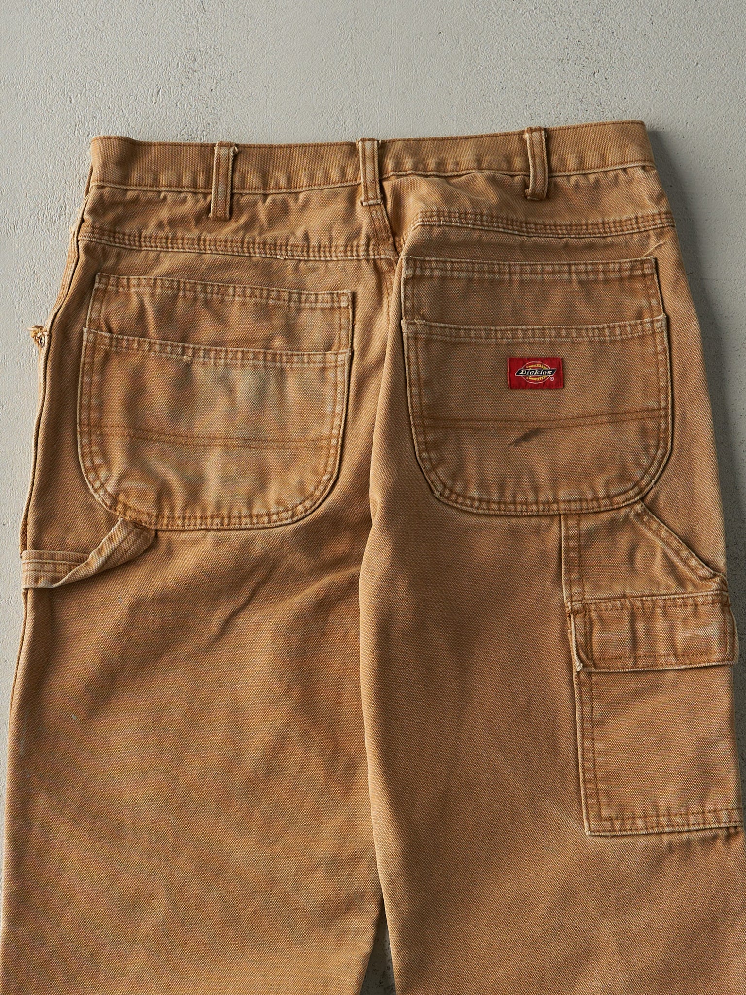 Vintage Y2K Camel Dickies Double Knee L Pocket Carpenter Pants (31x30.5)