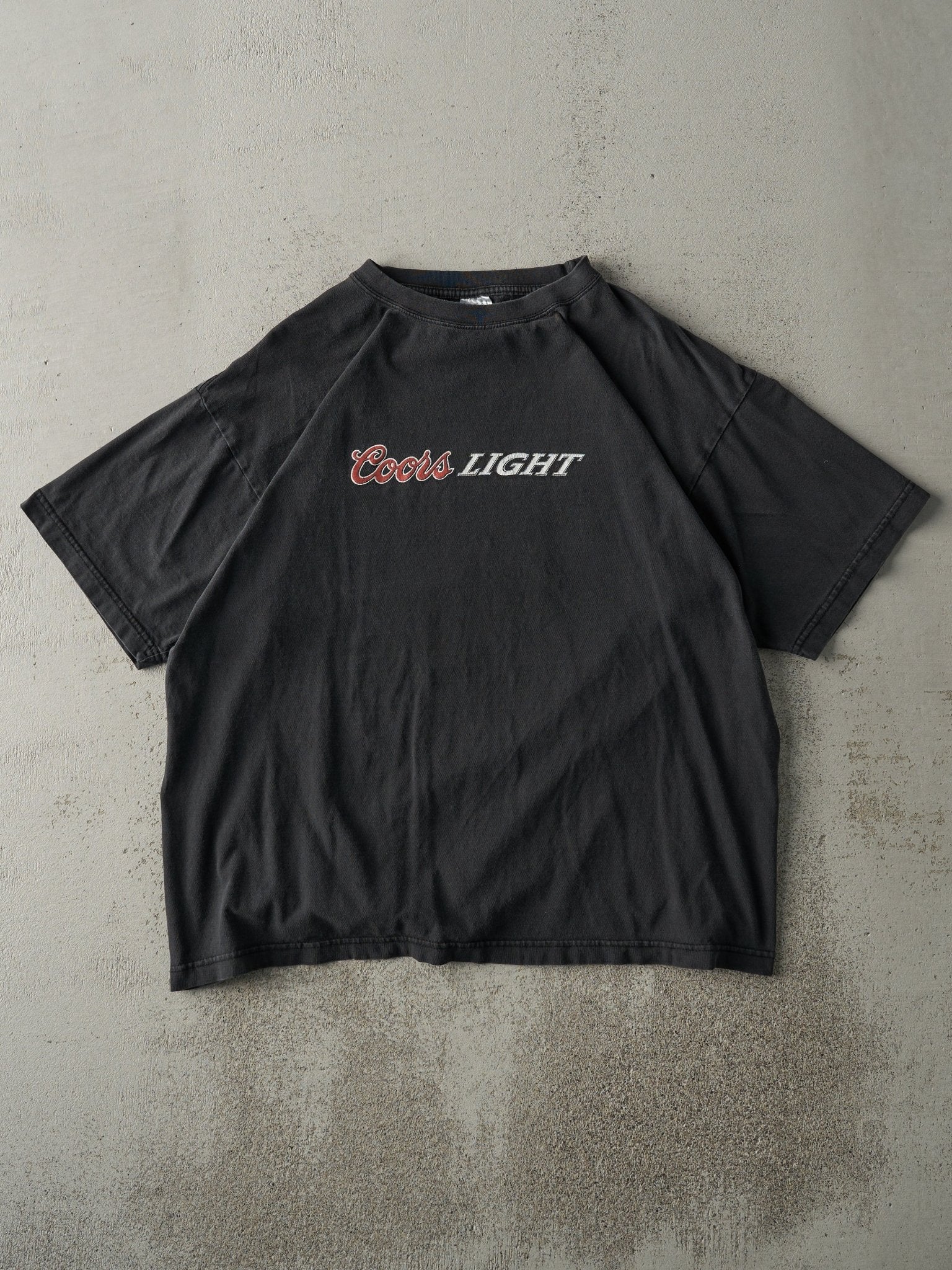 Vintage 90s Black Coors Light Nice Pair Tee (L)