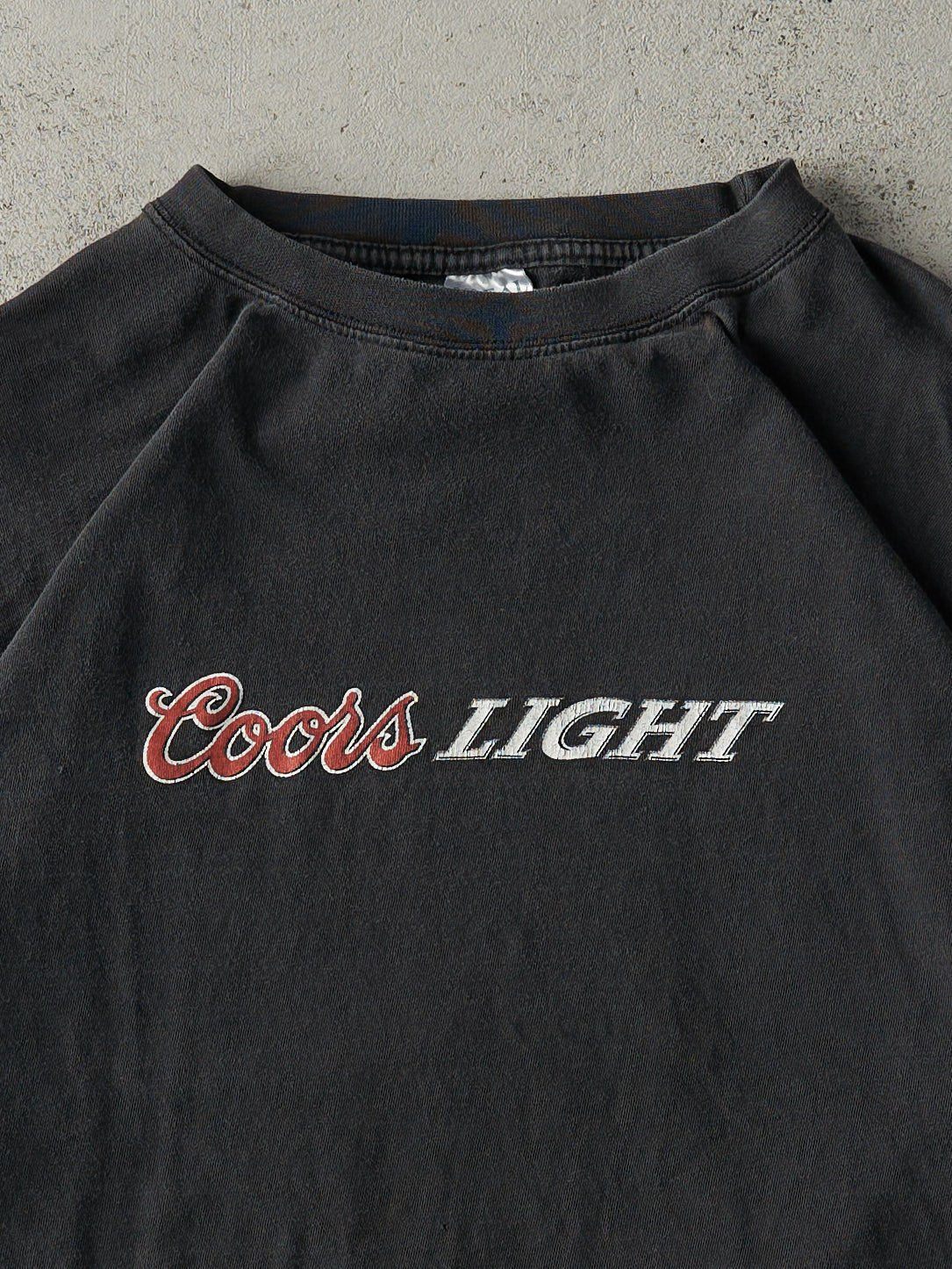Vintage 90s Black Coors Light Nice Pair Tee (L)