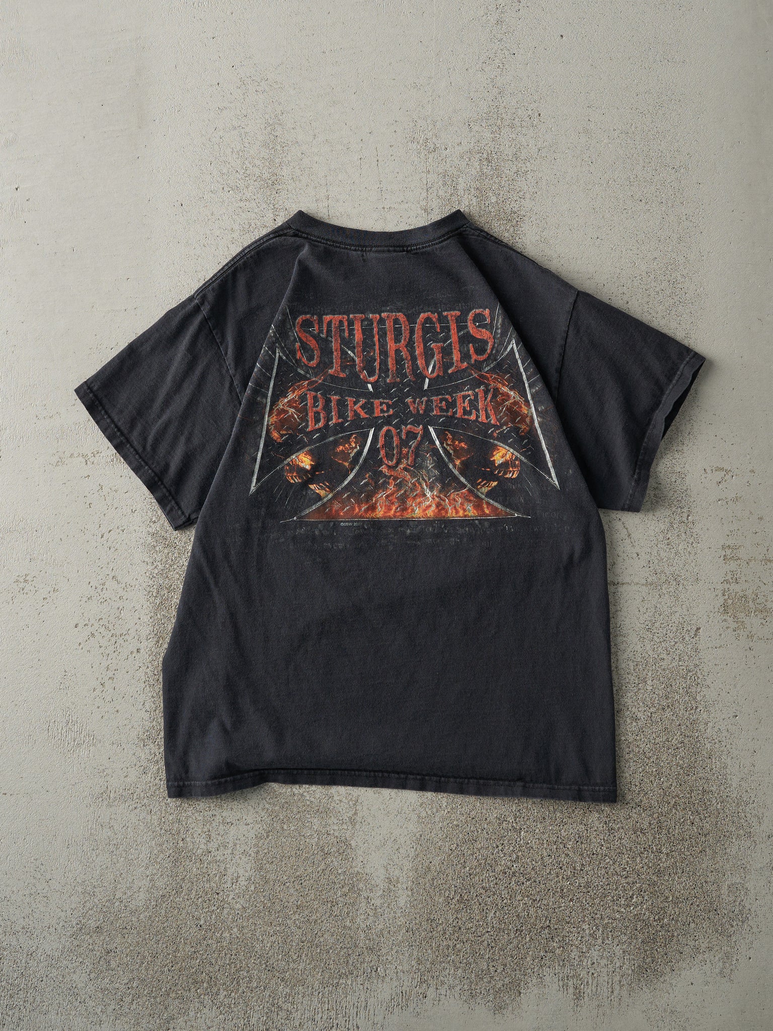 Vintage 07' Black Sturgis Bike Week Tee (S)