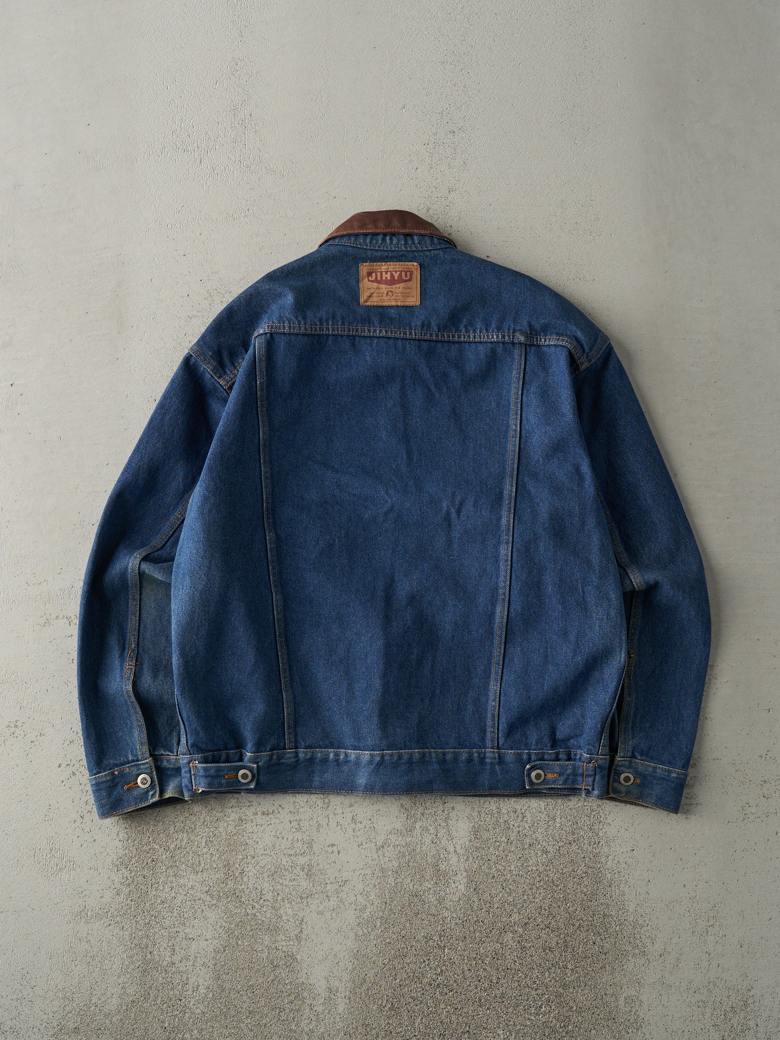 Vintage 90s Dark Wash Denim Jacket (M)
