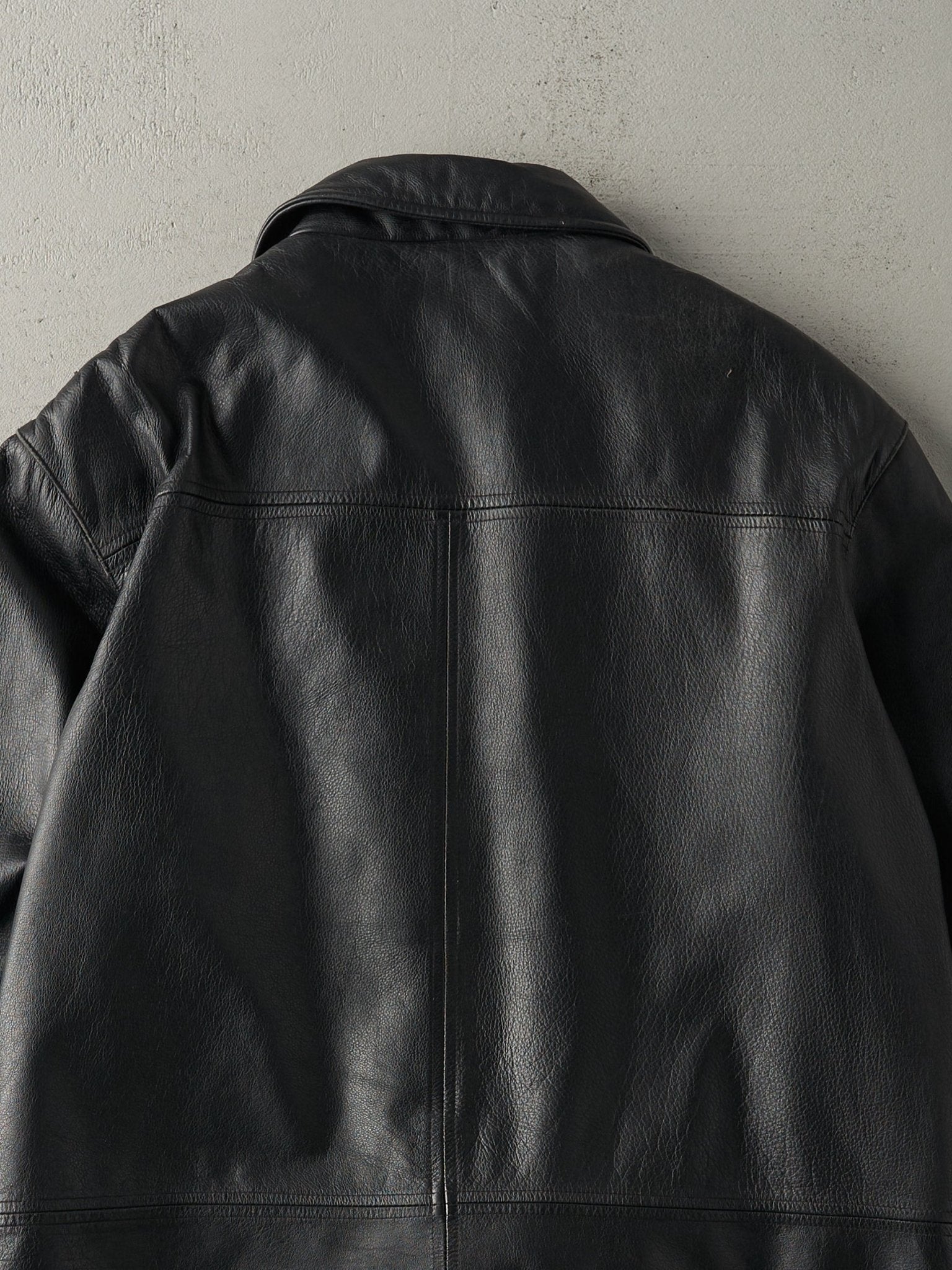 Vintage Y2K Black Danier Leather Jacket (M)