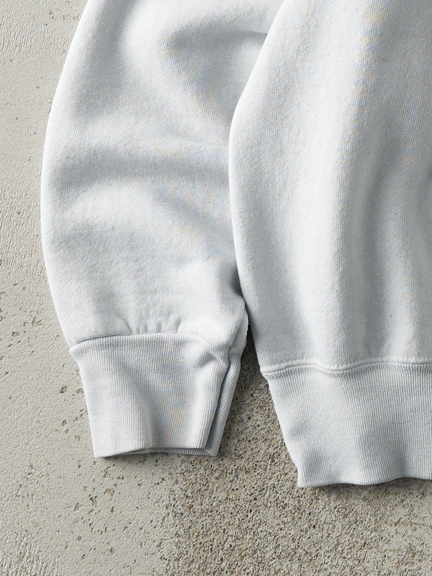 Vintage 90s White Blank Crewneck (M)