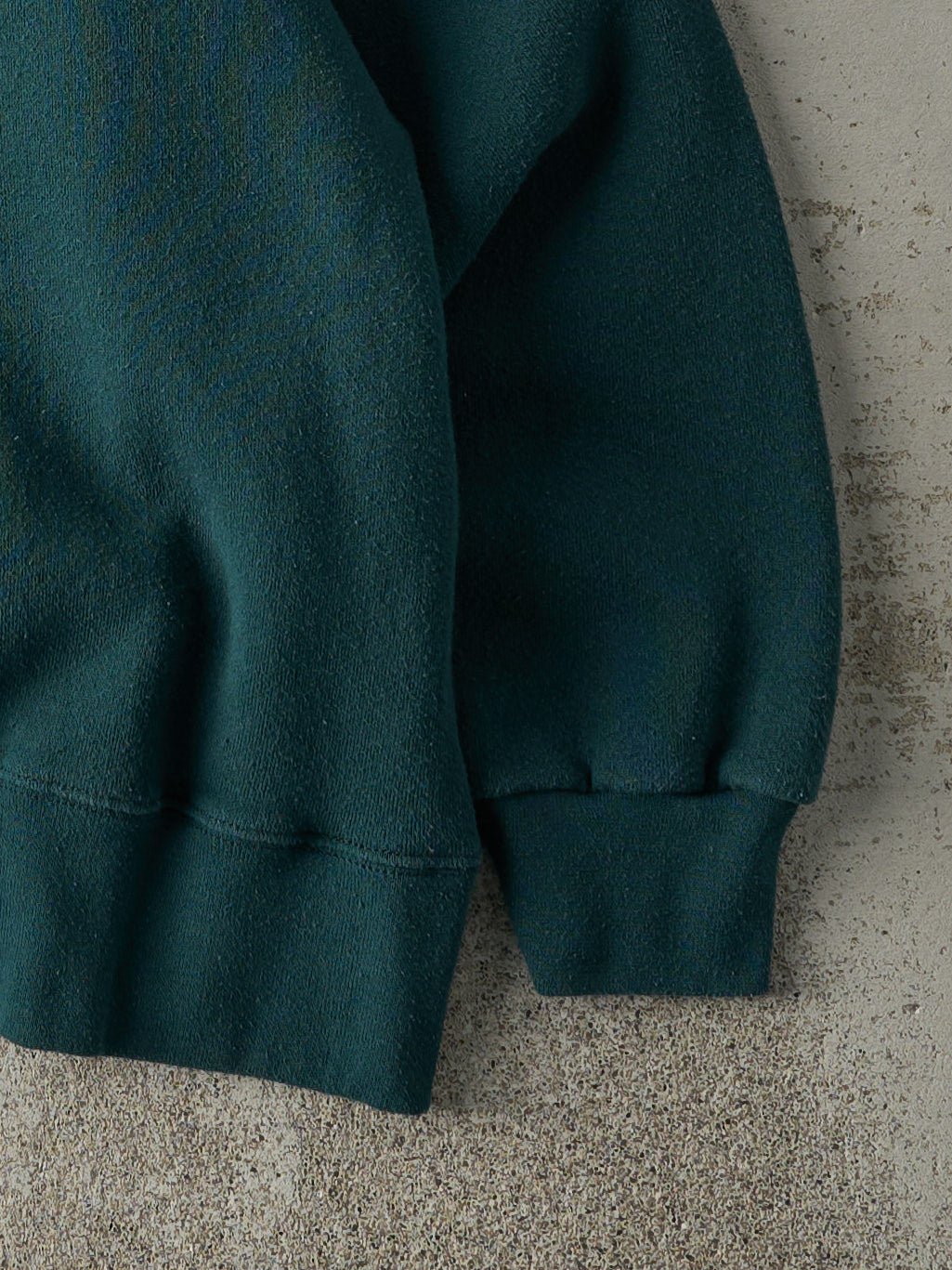 Vintage 90s Forest Green Blank Crewneck (L)