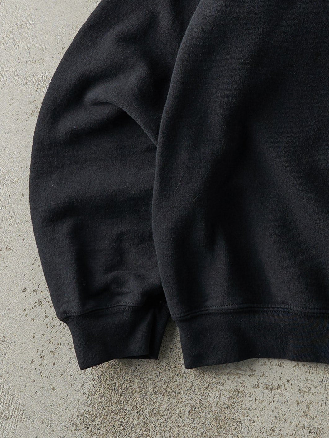 Vintage Y2K Black Blank Crewneck (M)