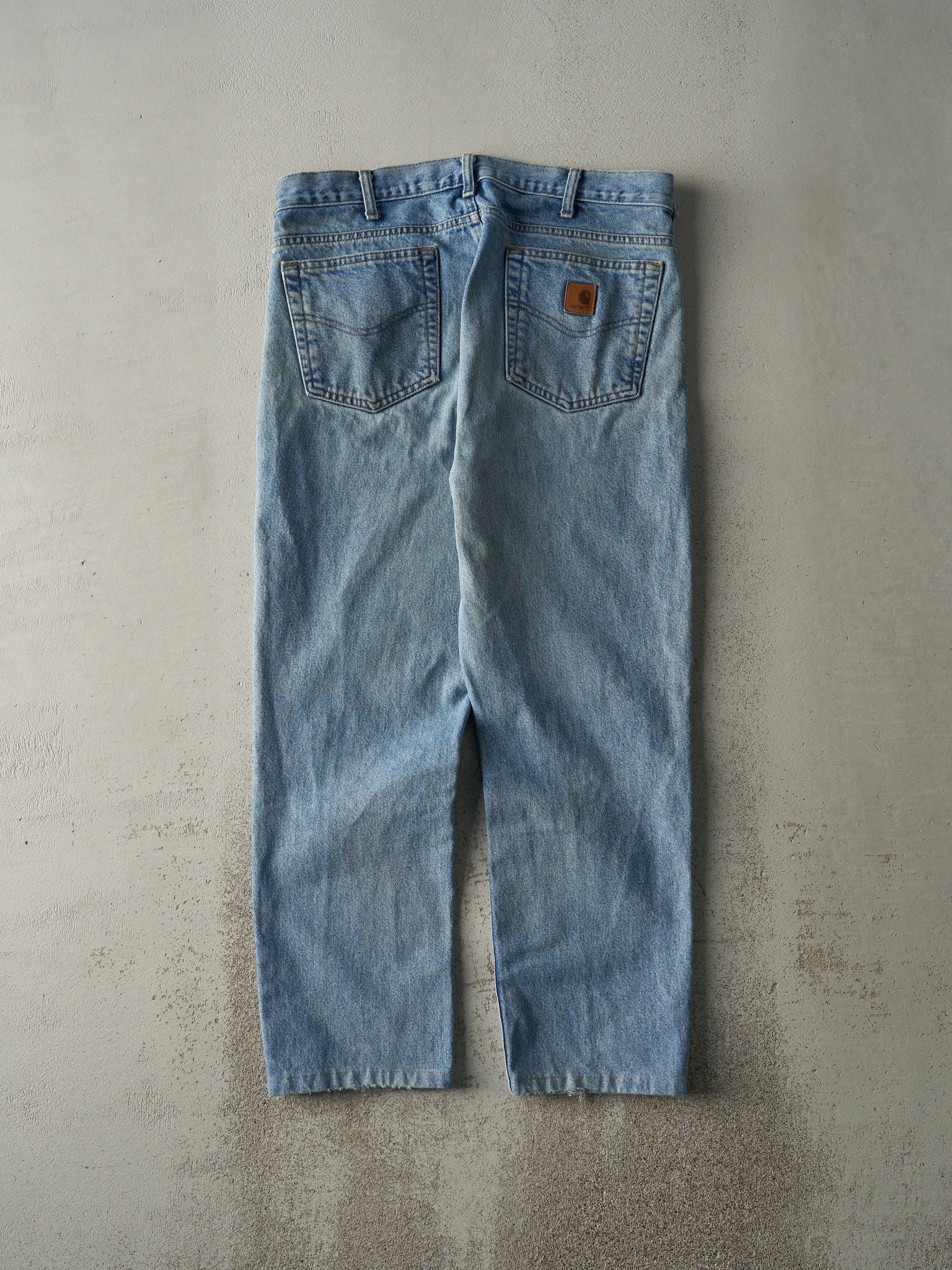 Vintage 90s Light Wash Carhartt Traditional Fit Jeans (34x28.5)