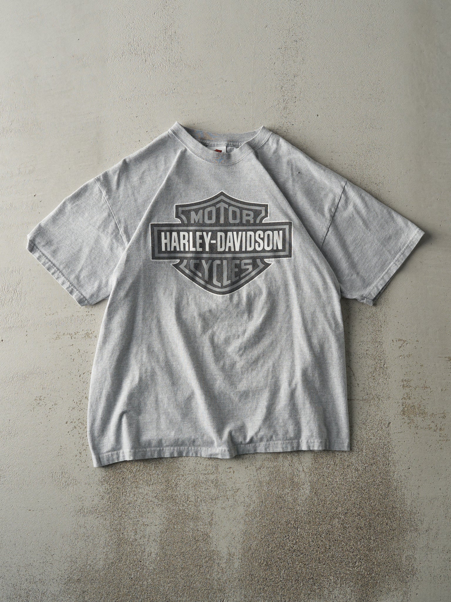 Vintage 08' Grey Philadelphia PA Harley Davidson Tee (M)