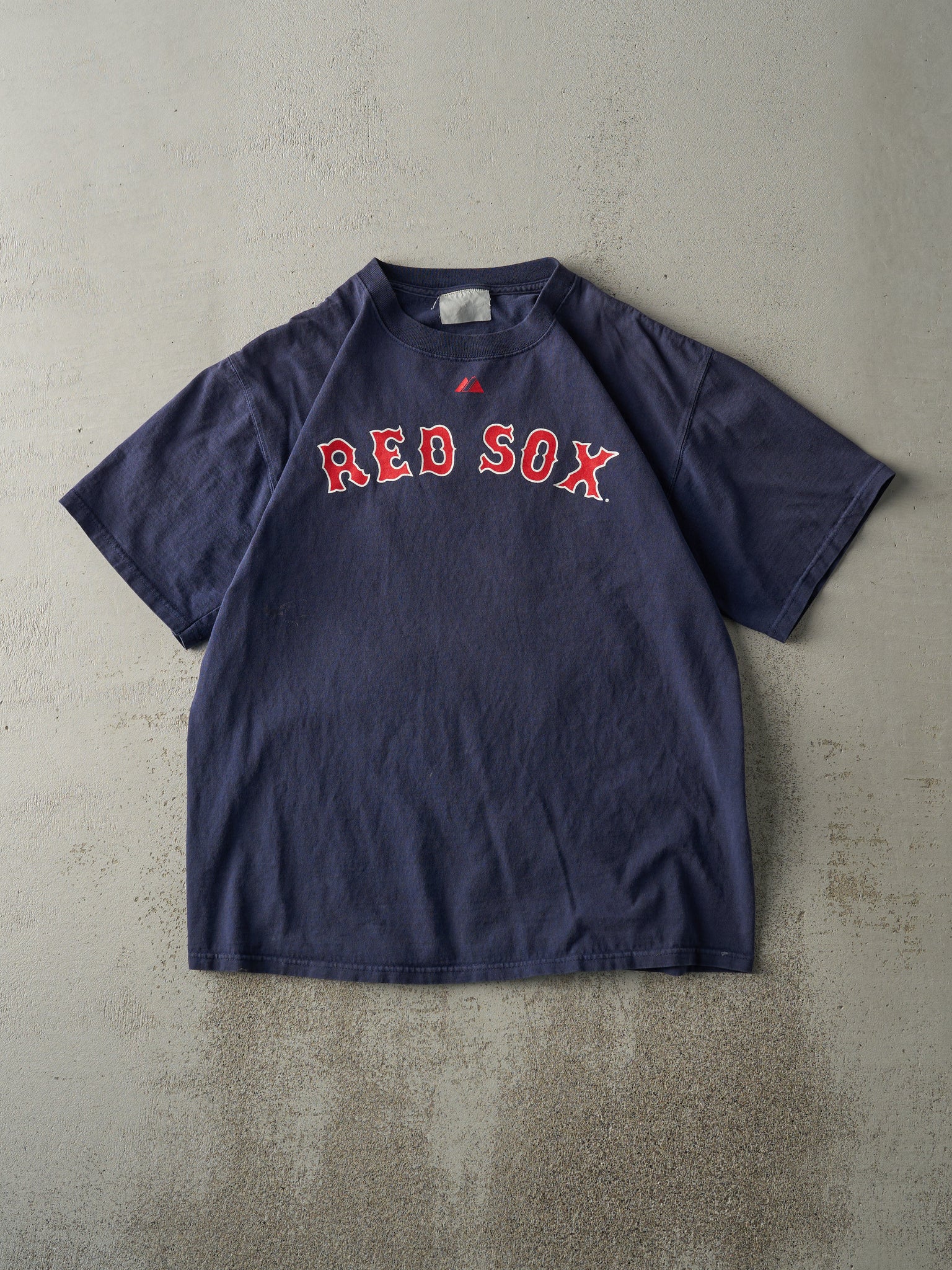 Vintage 08' Navy Blue Boston Red Sox David Ortiz #34 Player Tee (M)