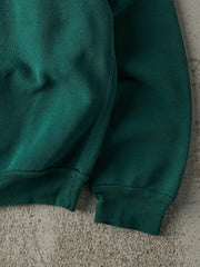 Vintage 90s Forest Green Beaver Canoe Crewneck (S/M)