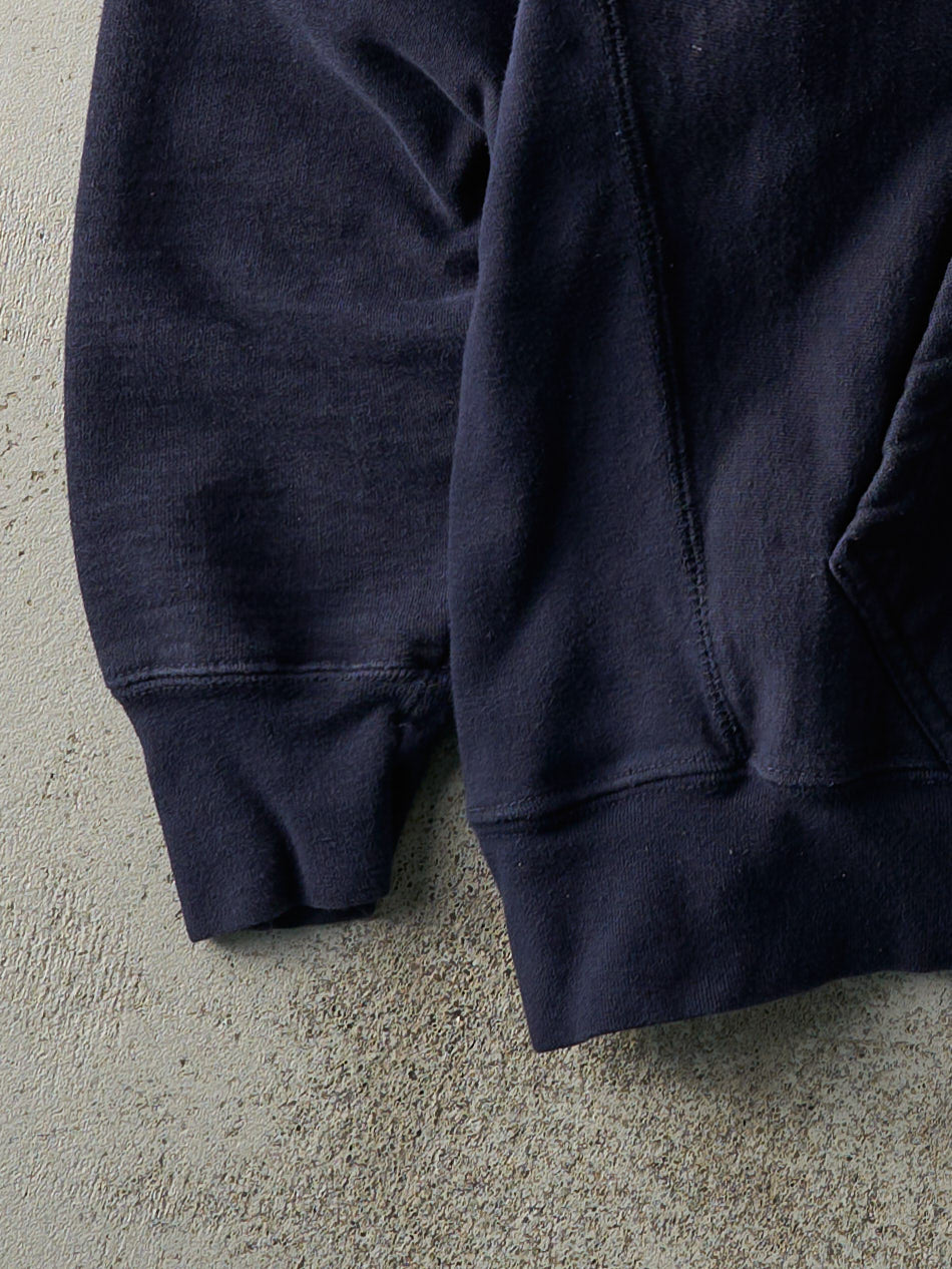 Vintage Y2K Navy Blue Notre Dame Hoodie (M)