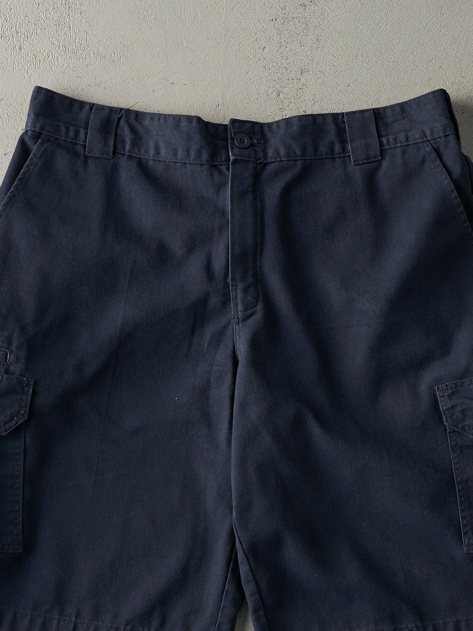 Vintage Y2K Navy Blue Dickies Cargo Shorts (38x12.5)