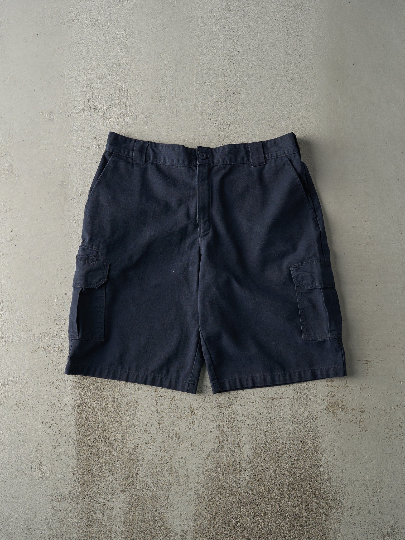 Vintage Y2K Navy Blue Dickies Cargo Shorts (38x12.5)