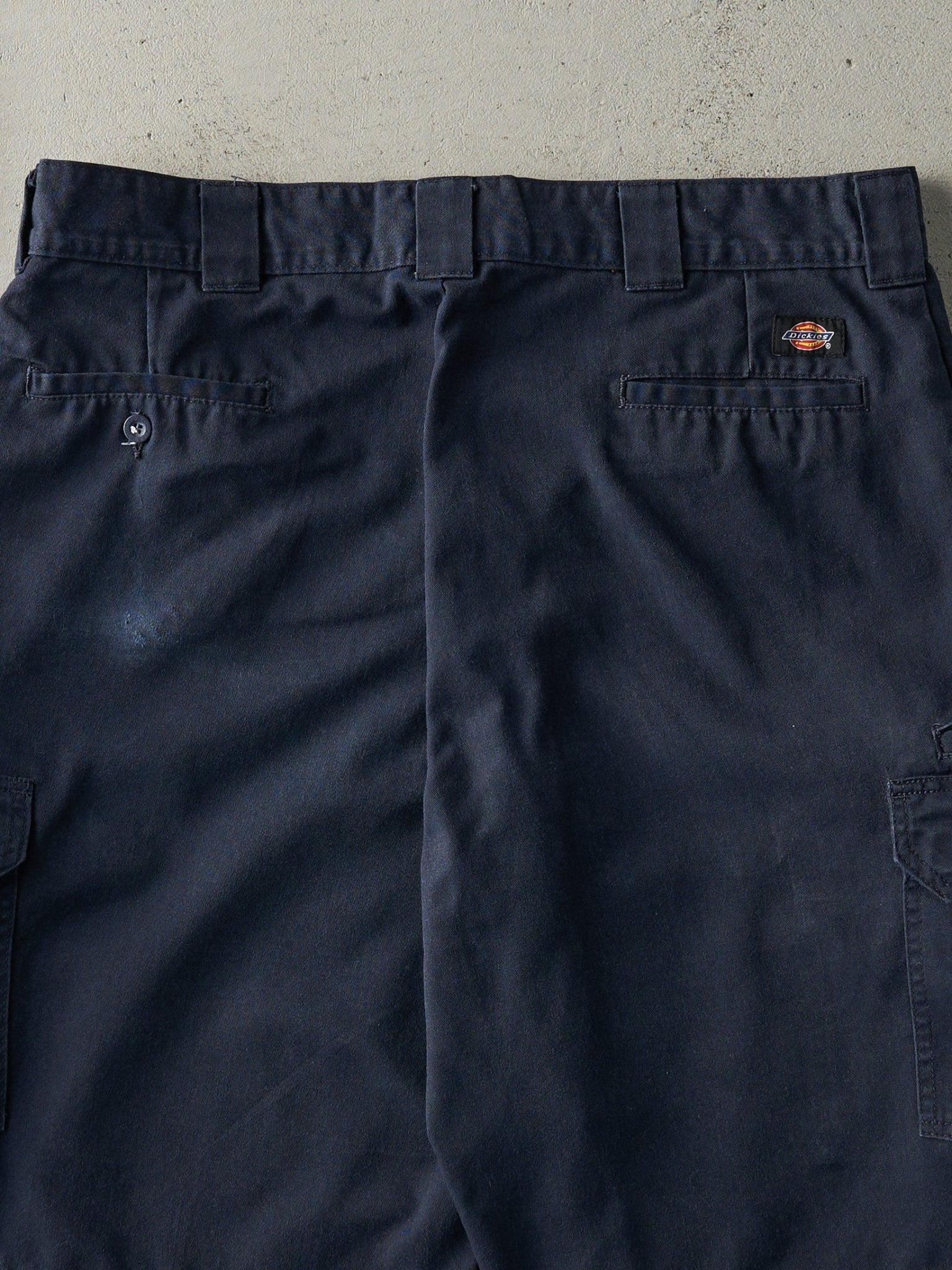 Vintage Y2K Navy Blue Dickies Cargo Shorts (38x12.5)