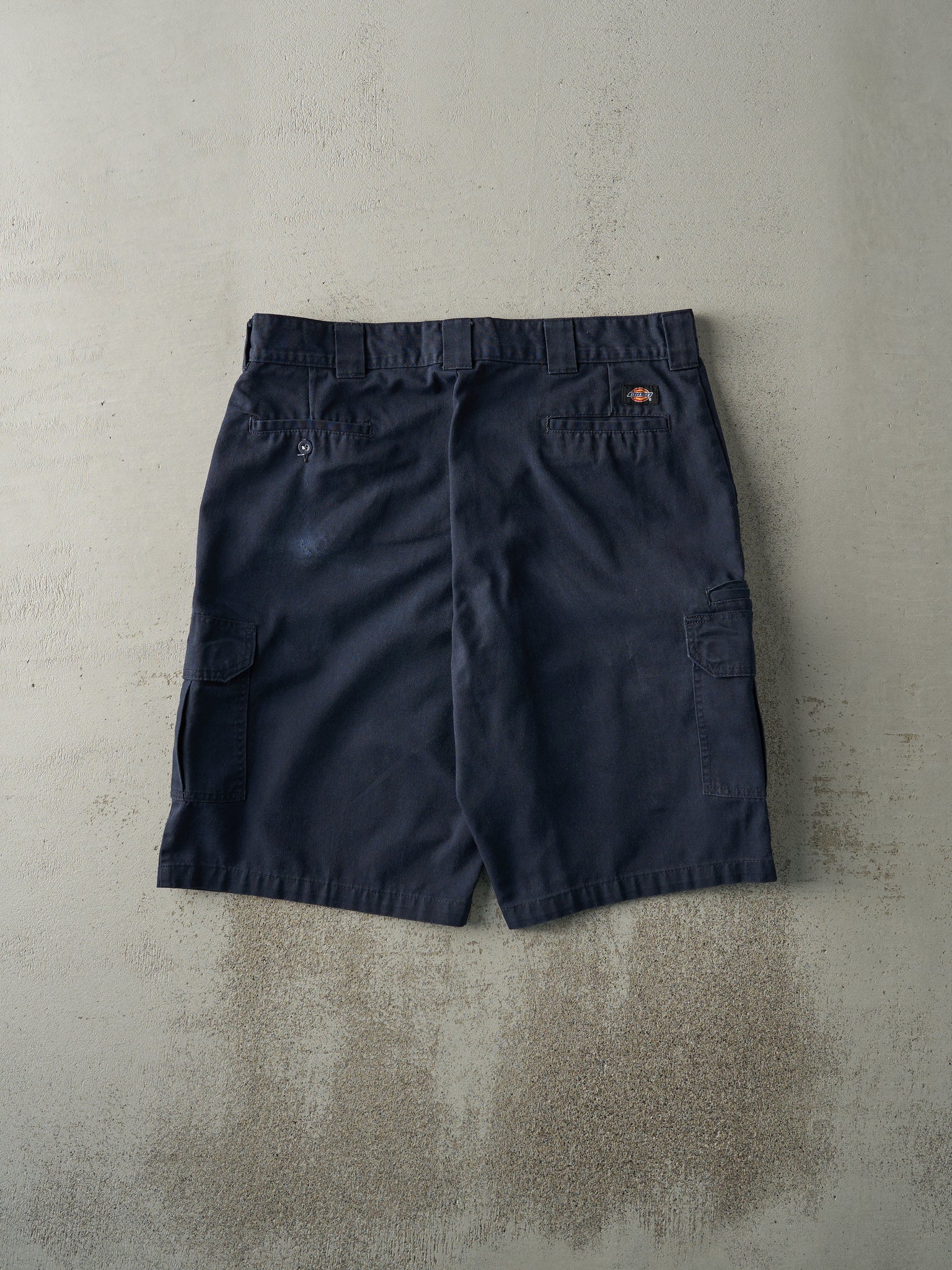 Vintage Y2K Navy Blue Dickies Cargo Shorts (38x12.5)