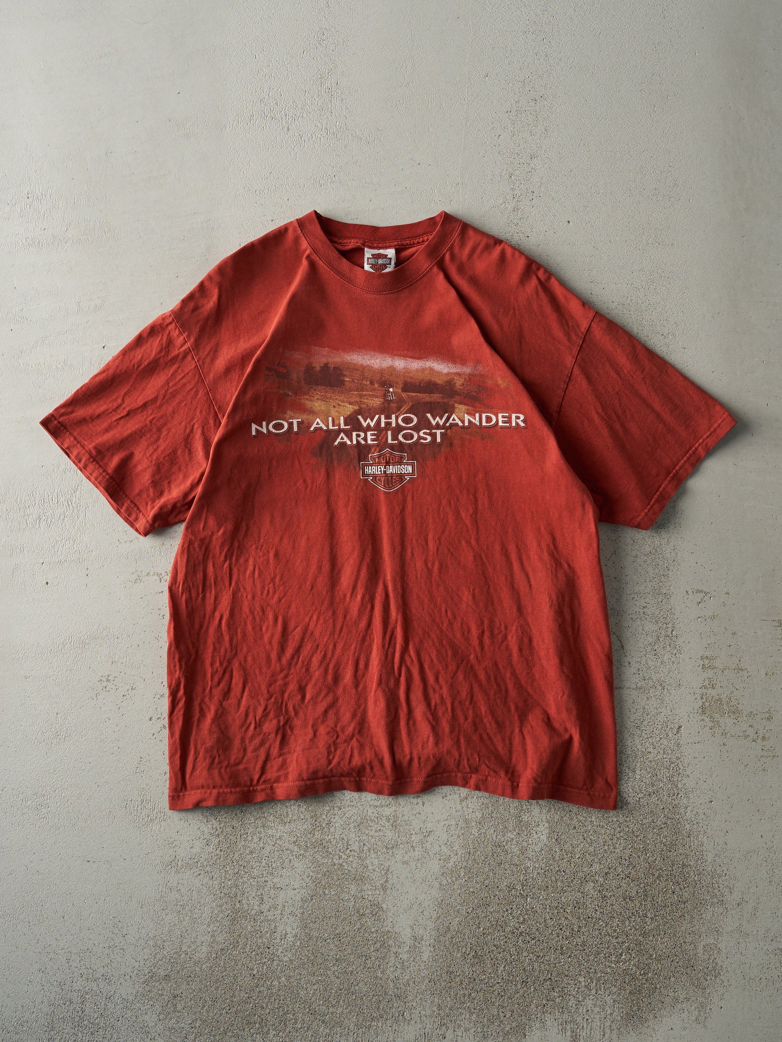 Vintage 06' Burgundy London Ontario Harley Davidson Tee (M)