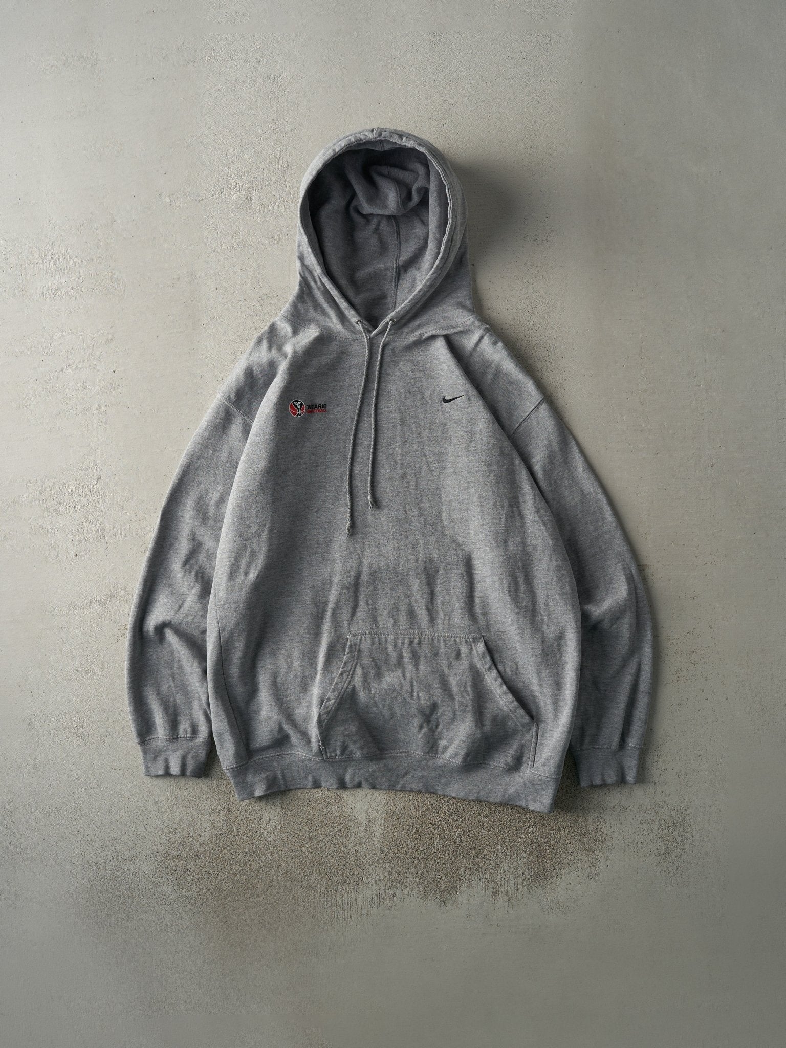 Vintage Y2K Embroidered Nike Ontario Basketball Hoodie (XL/XXL)