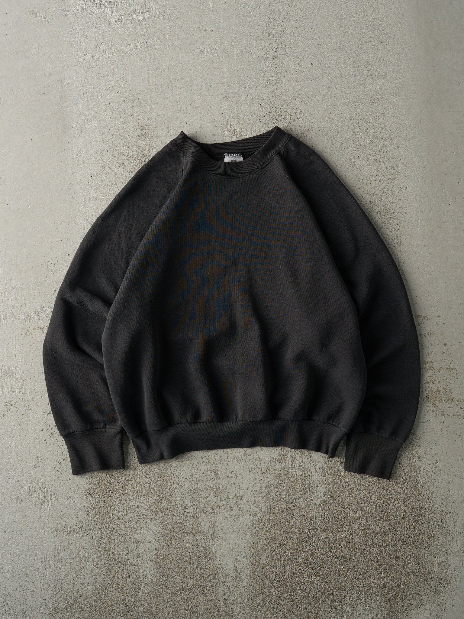 Vintage 90s Blank Black Crewneck (S)