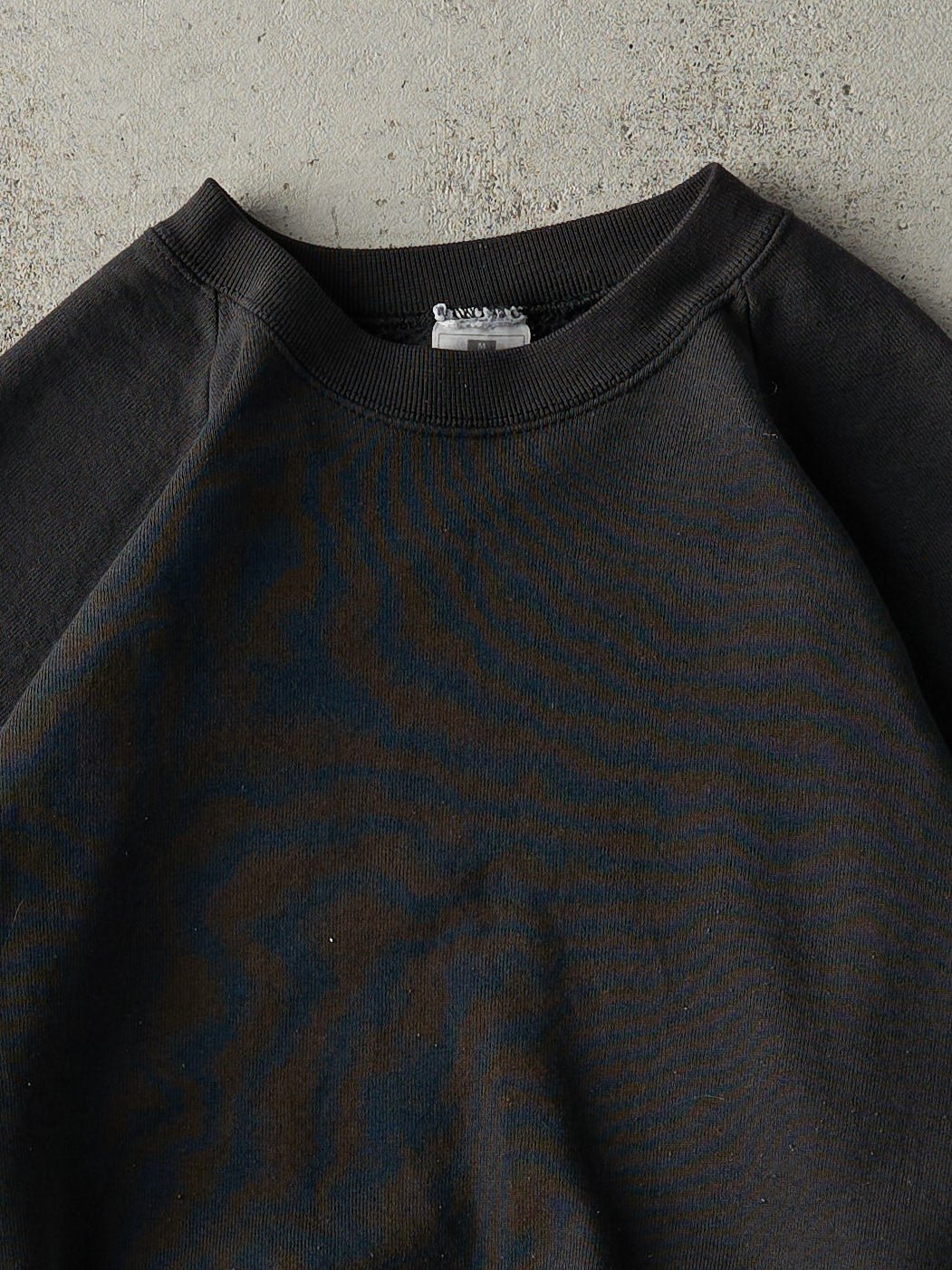 Vintage 90s Blank Black Crewneck (S)