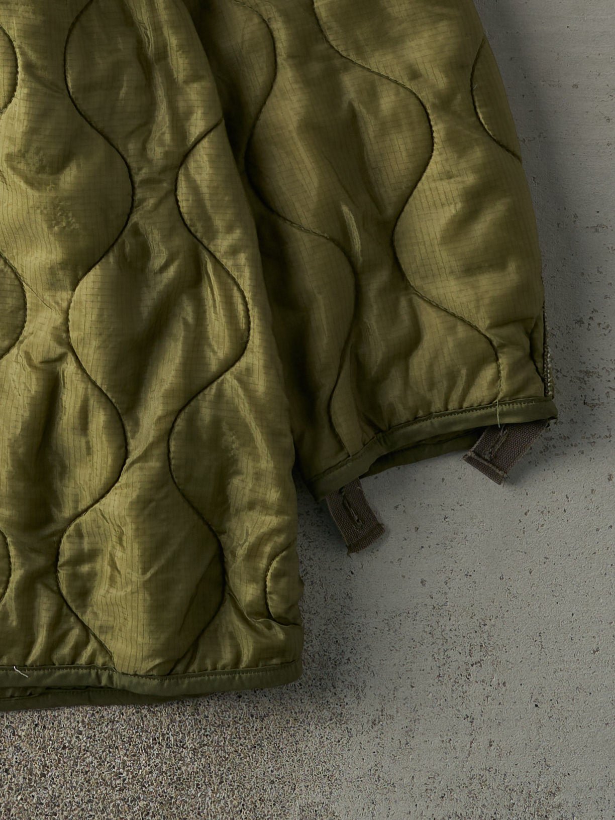 Vintage 90s Army Green Parka Liner Jacket (XXL/XXXL)