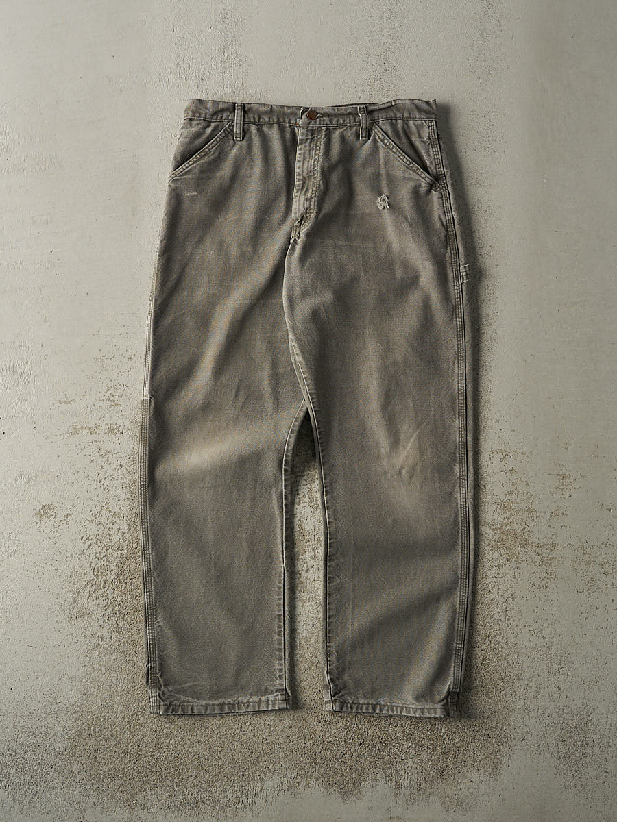 Vintage 90s Green Rustler Carpenter Pants (33x30)
