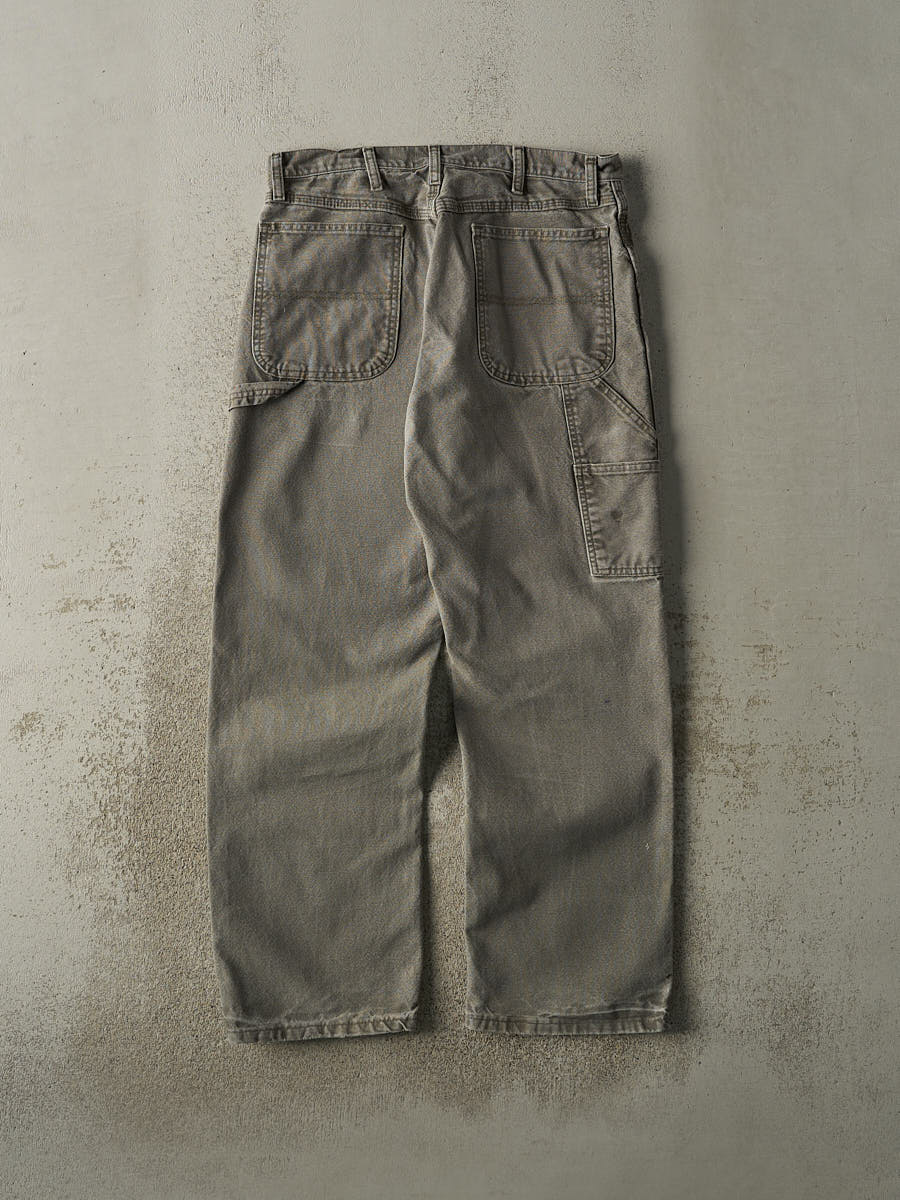 Vintage 90s Green Rustler Carpenter Pants (33x30)