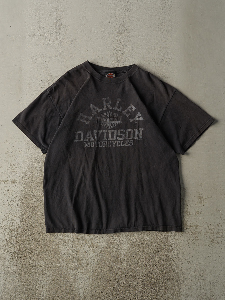 Vintage 12' Faded Black Harley Davidson Tee (L)