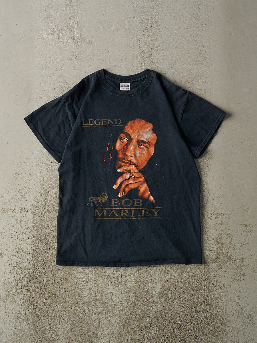 Vintage Y2K Black Bob Marley Legend Tee (S/M)