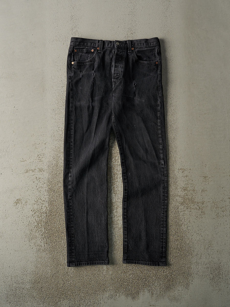 Vintage Y2K Black Levi's 501 Denim Pants (32x30.5)