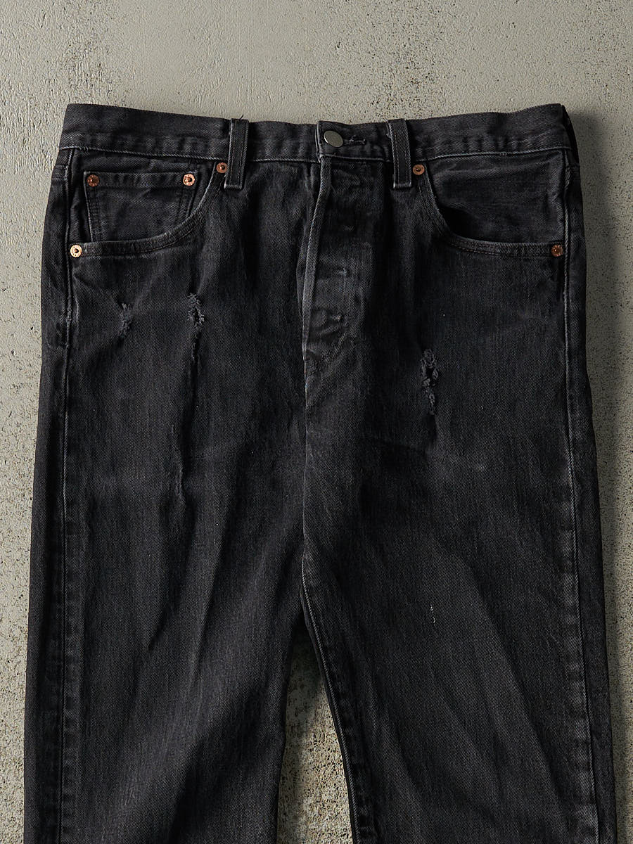 Vintage Y2K Black Levi's 501 Denim Pants (32x30.5)