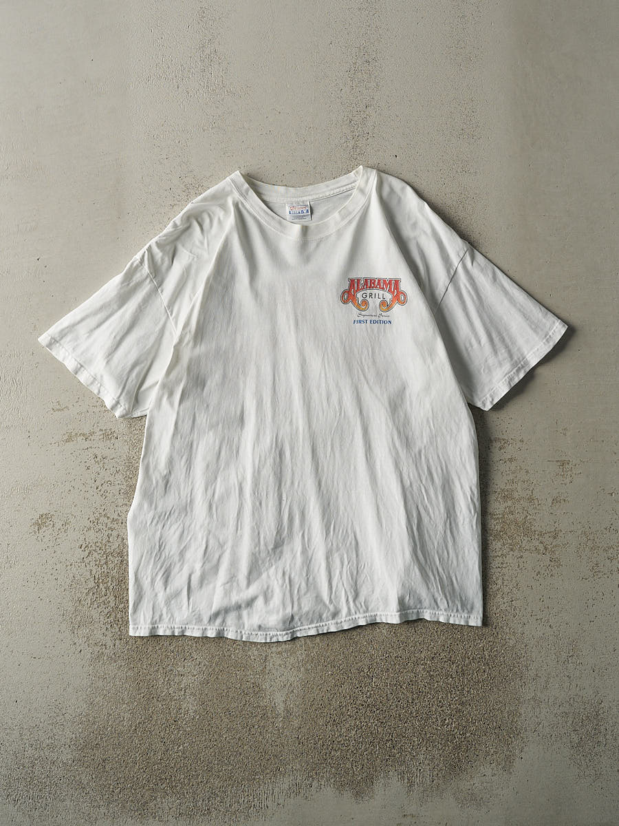 Vintage Y2K White Alabama Grill Tee (XL/XXL)