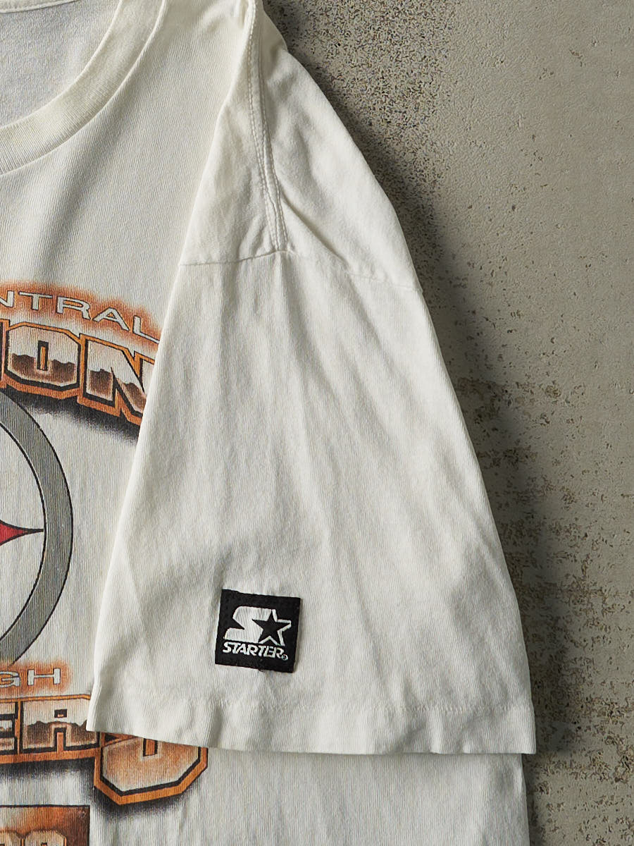 Vintage 96' White Pittsburgh Steelers AFC Champions Tee (XL)