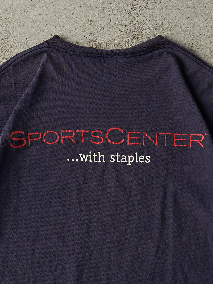 Vintage 98' Navy Blue ESPN Magazine Tee (L/XL)