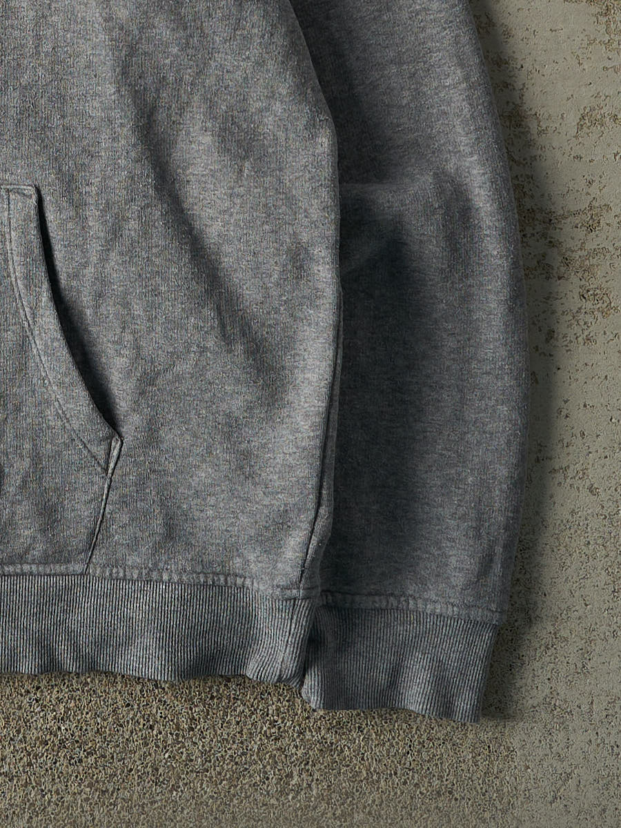 Vintage Y2K Grey Gap Embroidered Hoodie (L/XL)