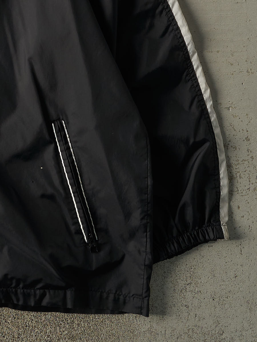 Vintage Y2K Black Nike Track Jacket (XXXL)