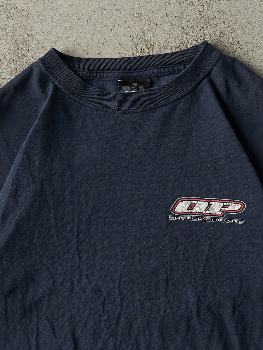 Vintage Y2K Navy Blue Ocean Pacific Tee (L)