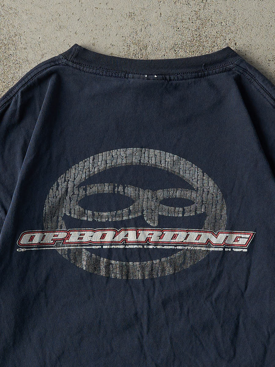 Vintage Y2K Navy Blue Ocean Pacific Tee (L)