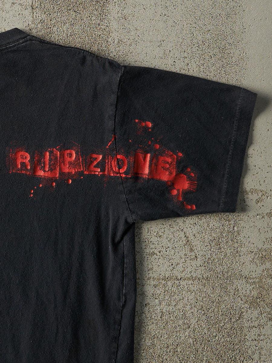 Vintage Y2K Black Ripzone Tee (S/M)