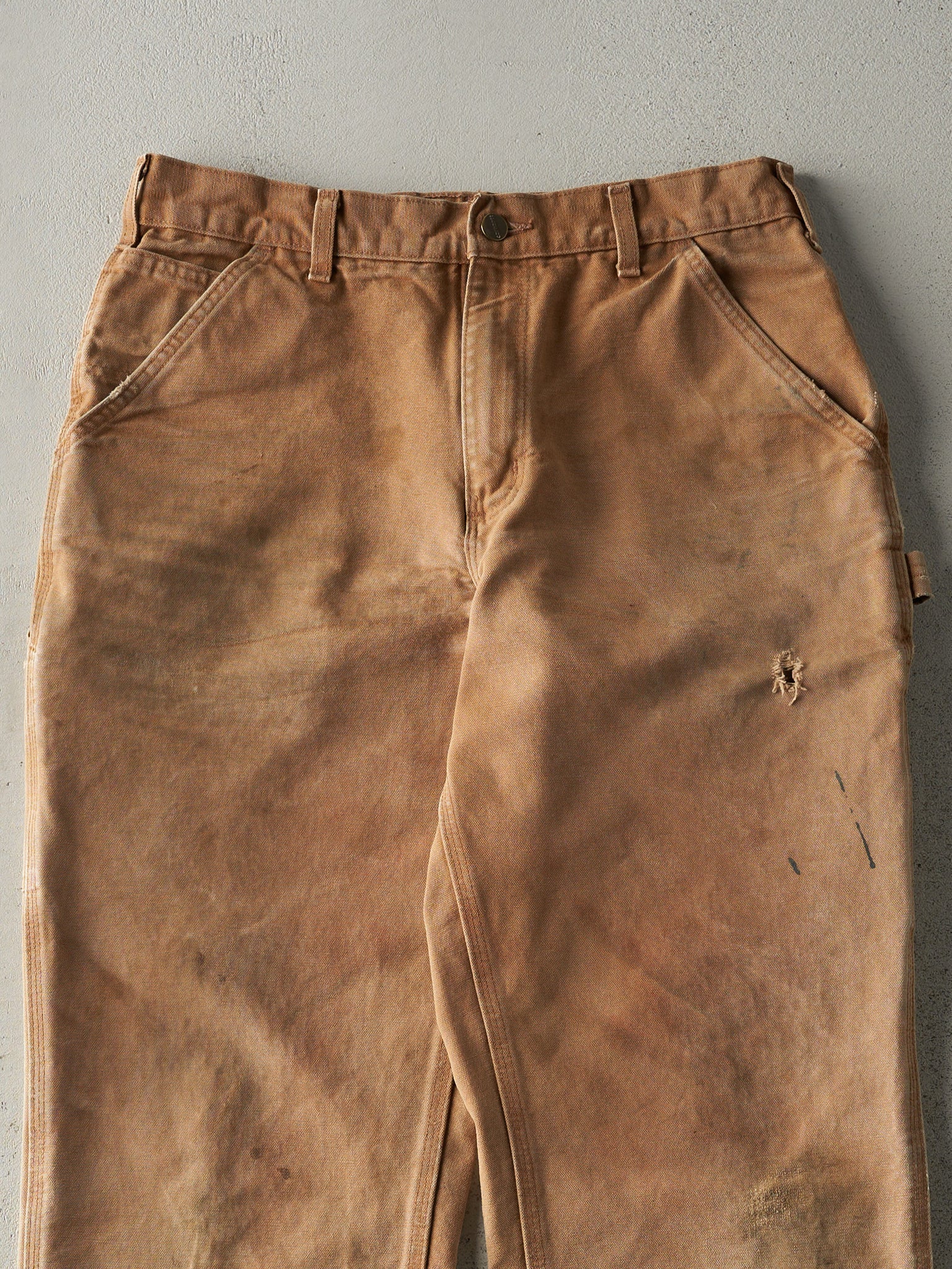 Vintage Y2K Camel Carhartt Carpenter Pants (32x31)