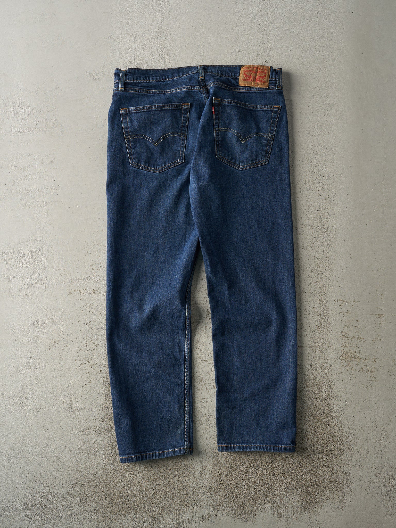Vintage Y2K Dark Wash Levi's 505 Jeans (35.5x29)