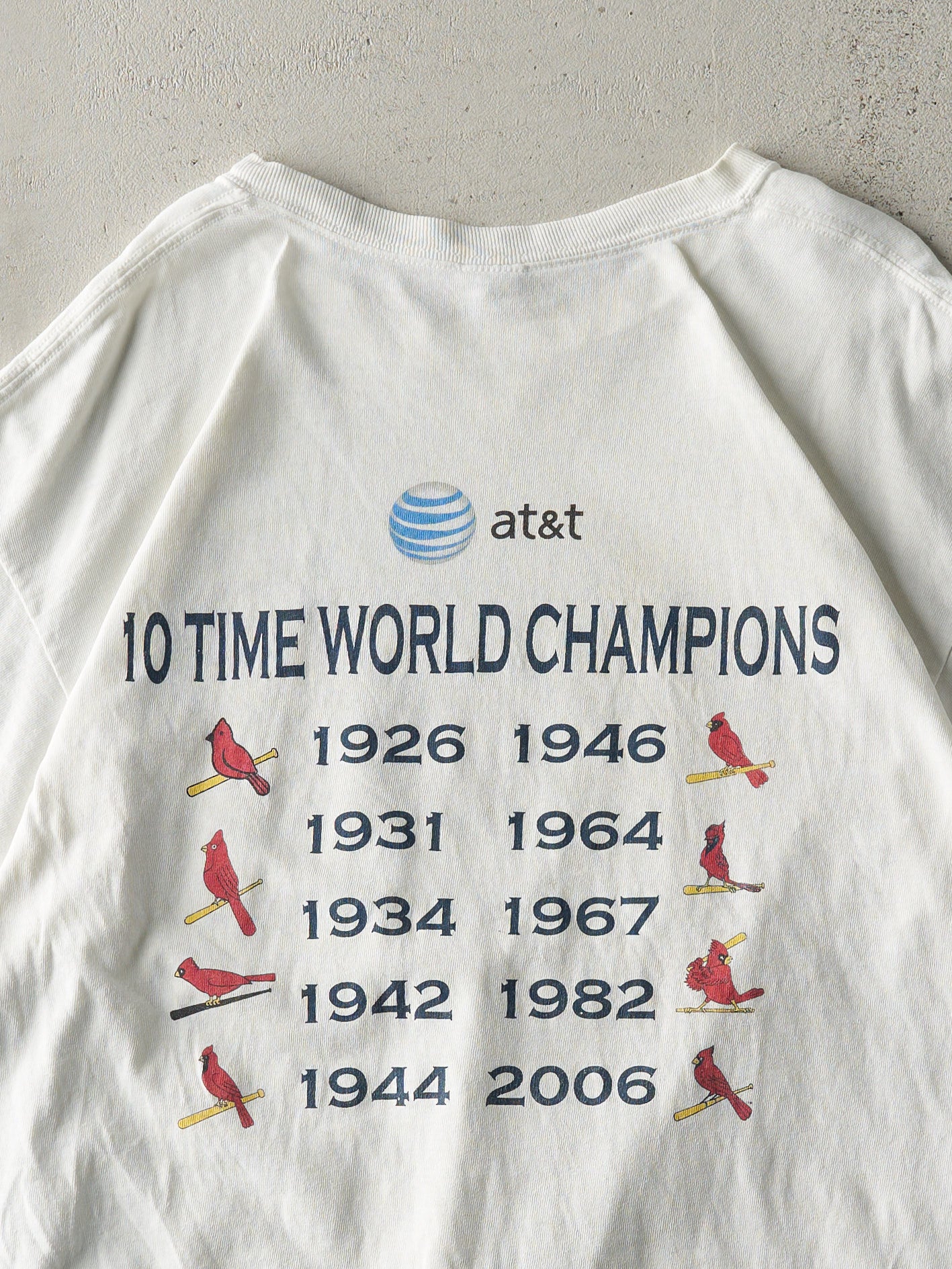 Vintage 06' White St. Louis Cardinals Tee (M/L)