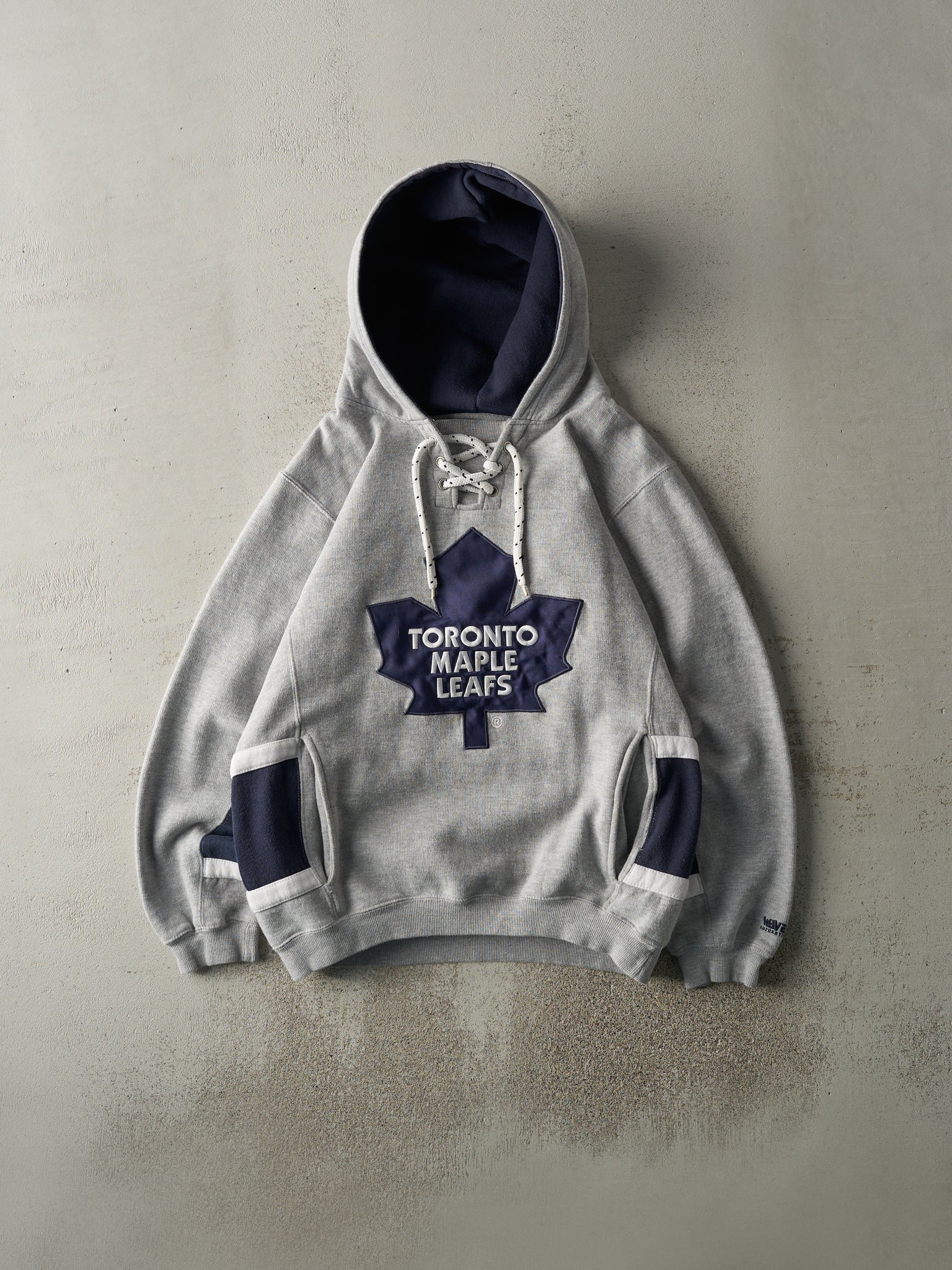 Vintage 90s Grey Toronto Maple Leafs Hoodie (M/L)